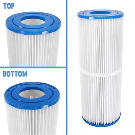 Powerhouse 4.62 x 11.87 in. Pool & Spa Replacement Filter Cartridge, 12 sq ft. PO2525728